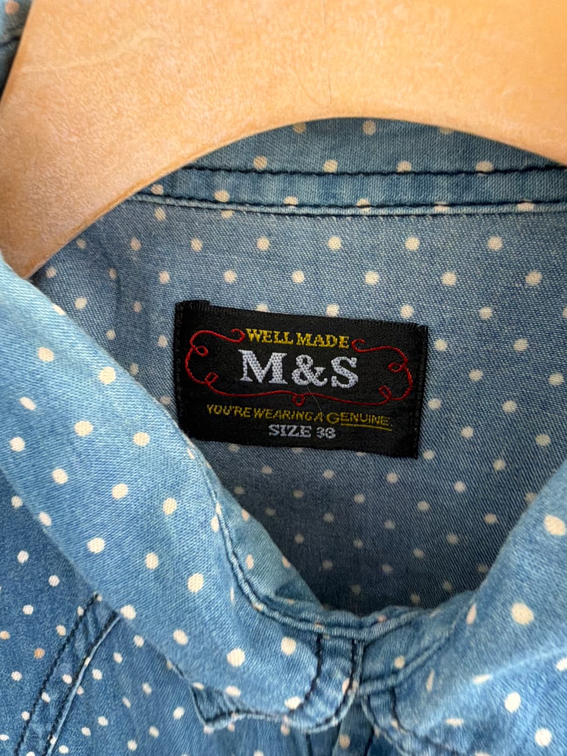 M&S dot shirt 상품이미지7