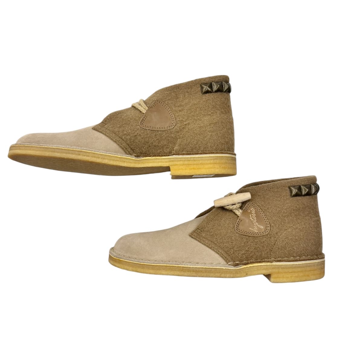 히스테릭글래머 x 글로버올 x 클락스 더플 데저트 부츠 카멜 (260) 상품이미지4