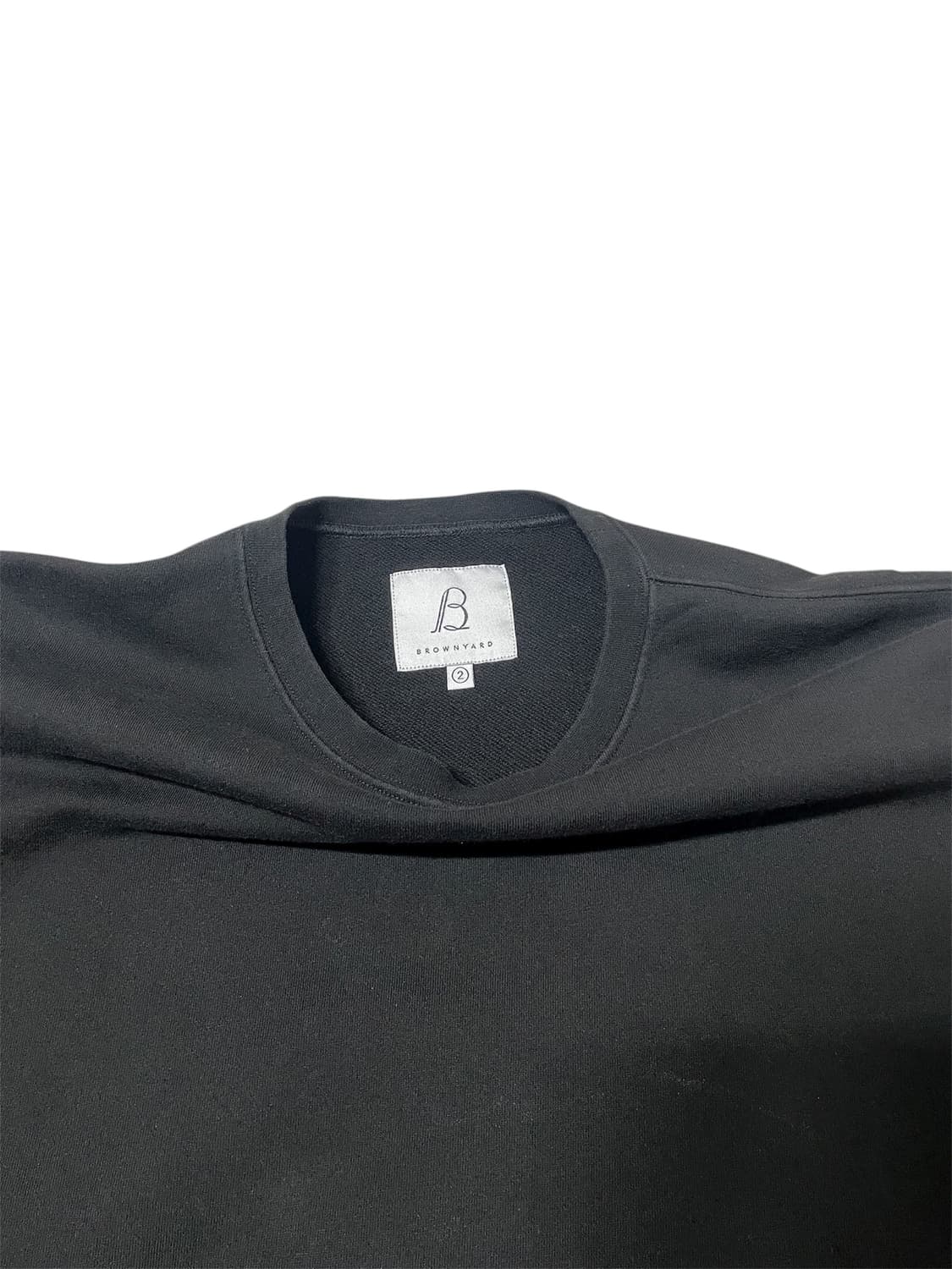 Brownyard Basic Sweatshirts Black 2 상품이미지3