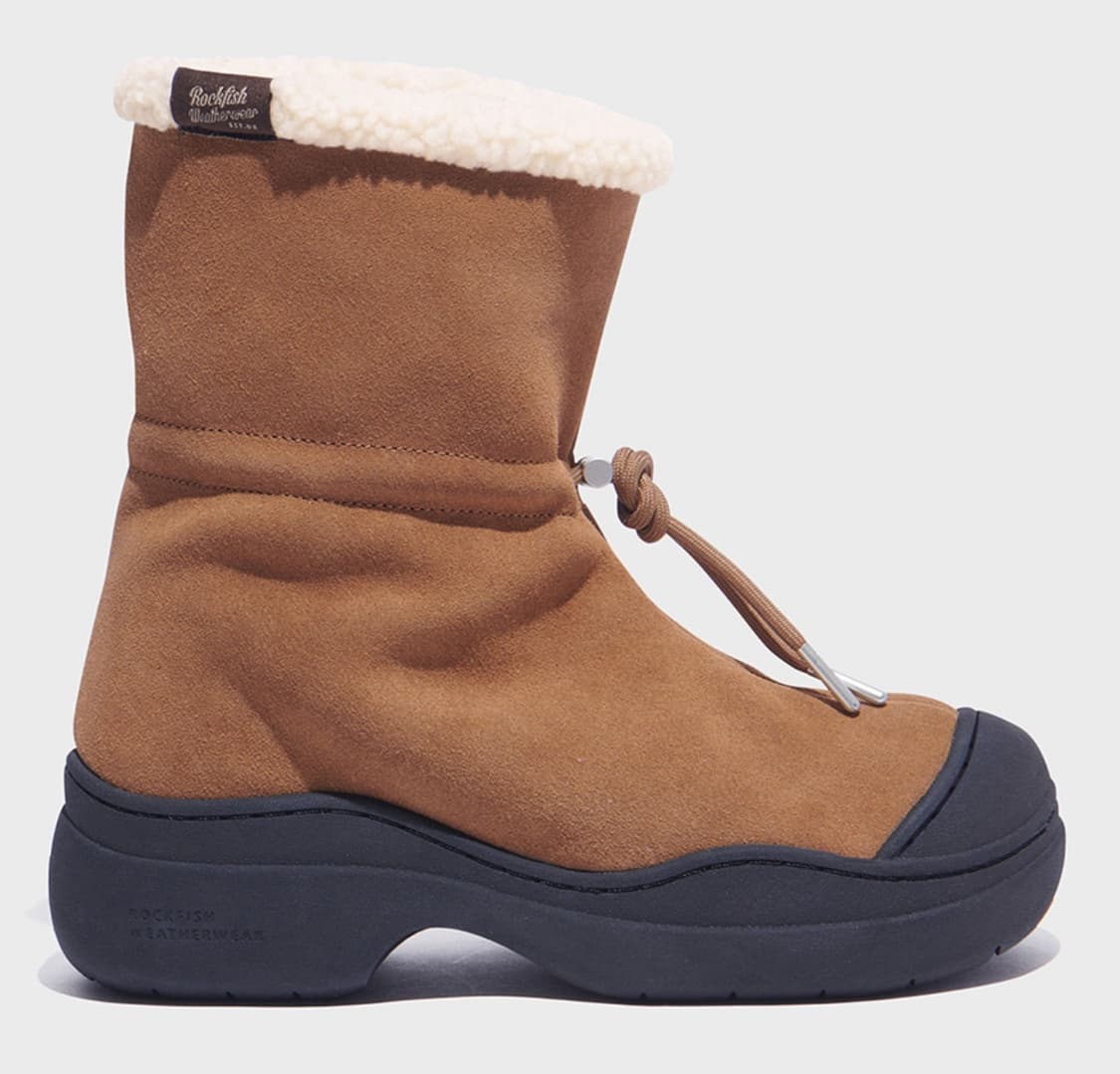 락피쉬웨더웨어 헤이든 드로우 스트링 윈터 부츠 채스넛 250 상품이미지3