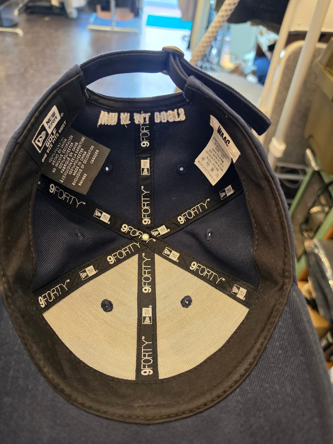 #WAAC X JONES NEW ERA 940 CAP 상품이미지6