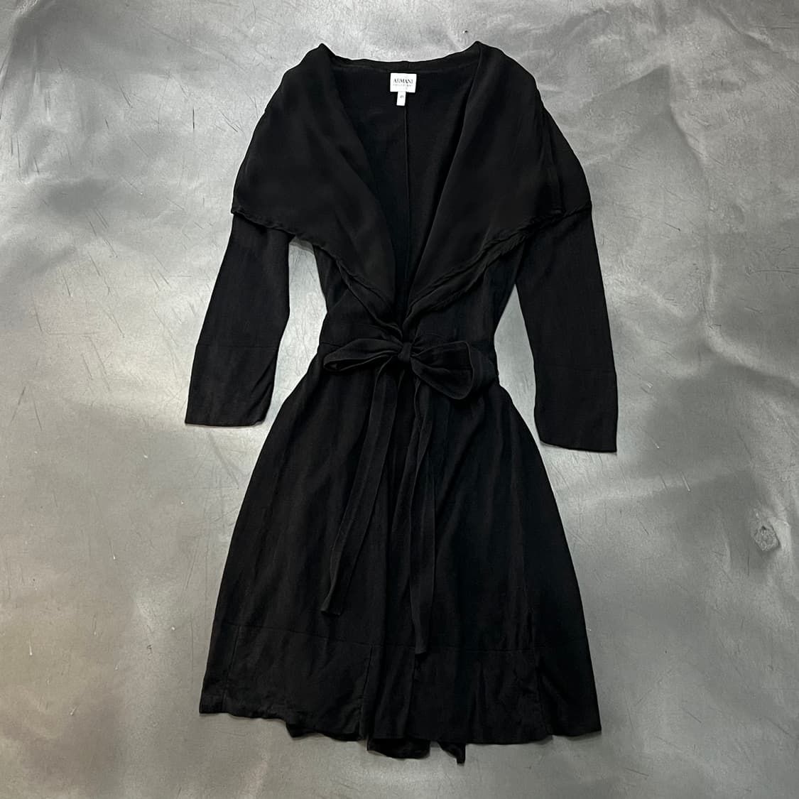  아르마니 꼴레지오니 레이어드 카라 롱 가디건 y16015 상품이미지1