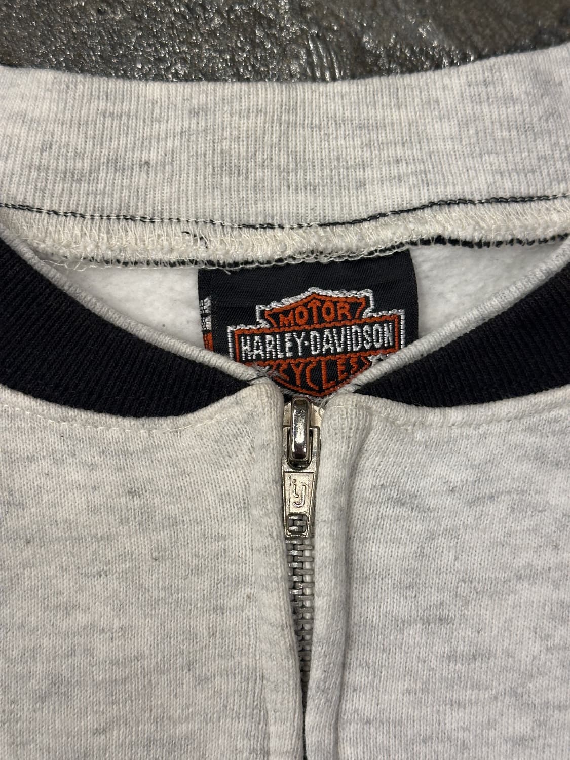 90s 할리데이비슨 made in USA 롱슬리브 집업 XXL 상품이미지4