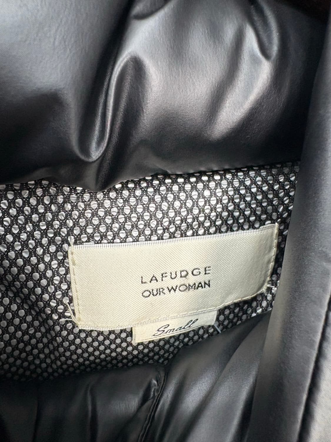 라퍼지스토어 블랙 크롭 푸퍼패딩 A2963 상품이미지6