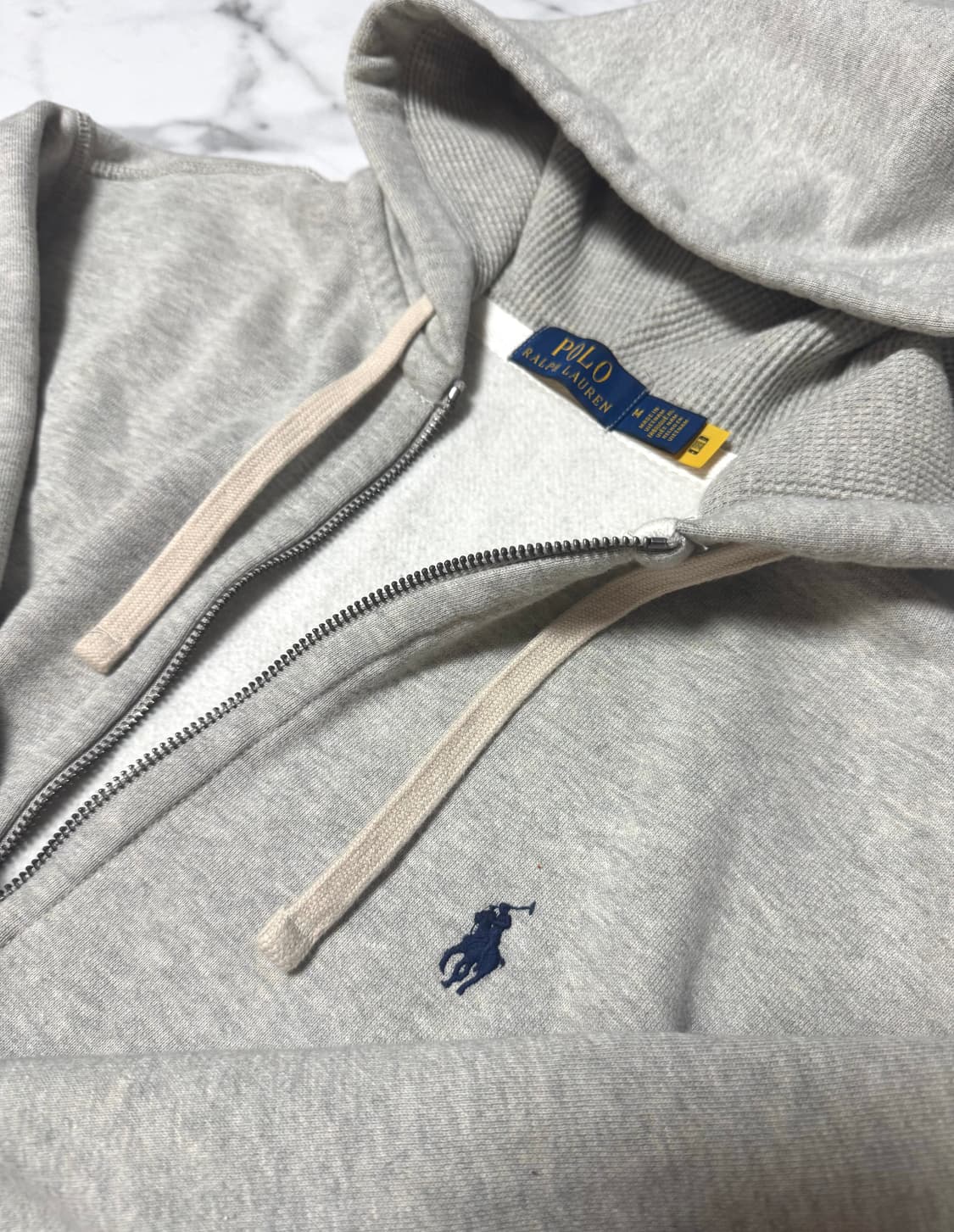 정품 폴로 후드집업 M 상품이미지2