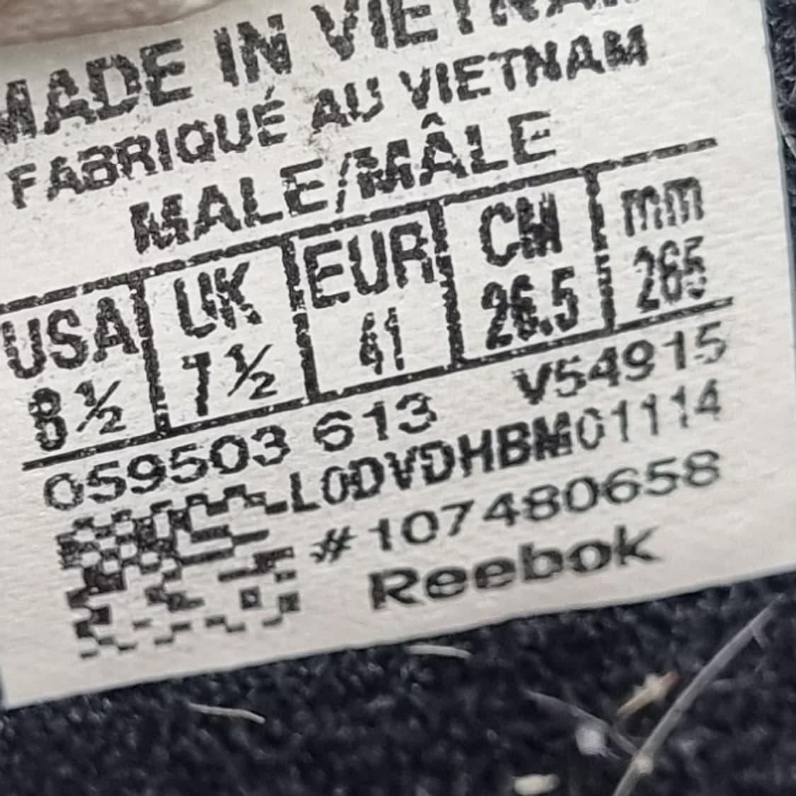 리복 클래식 gl6000 남성운동화265  상품이미지6