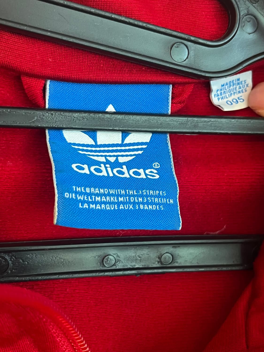 아디다스 극희귀 파이어버드 버건디/네이비 라인 져지 [95] 상품이미지4