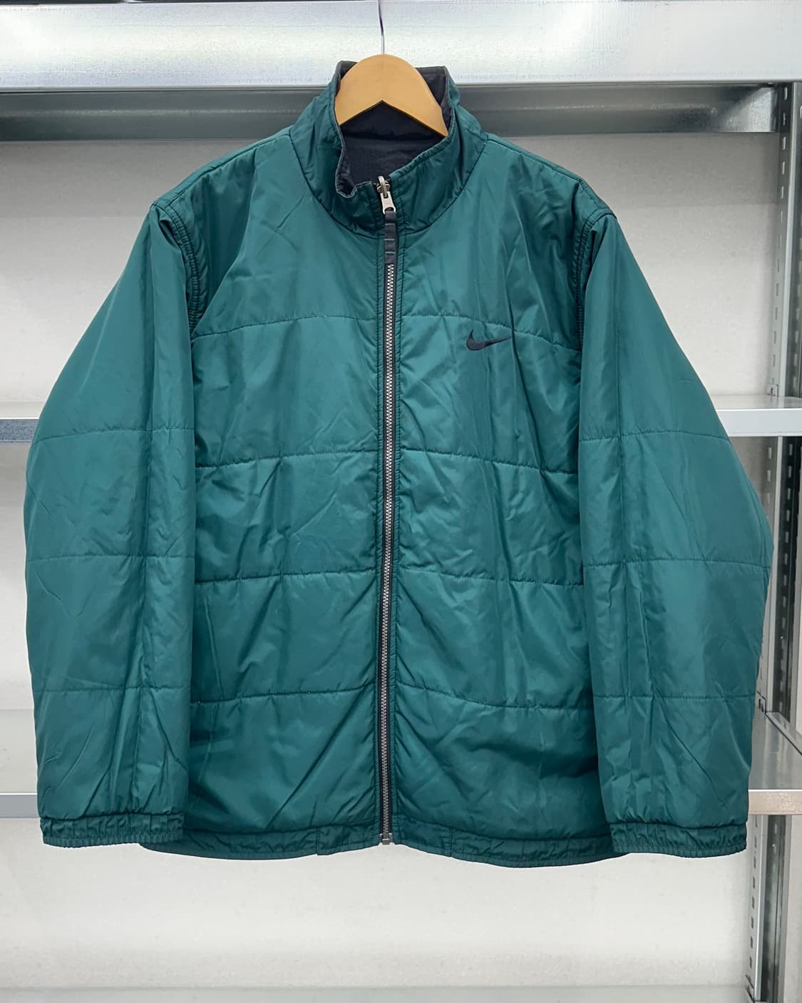 (XL)90'S 나이키 빅로고 양면 점퍼-M1340 상품이미지7