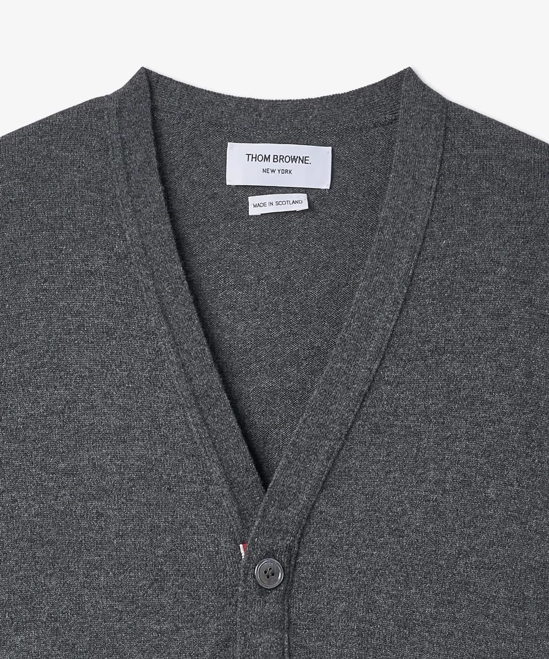 톰브라운 4 바 브이넥 가디건 상품이미지5
