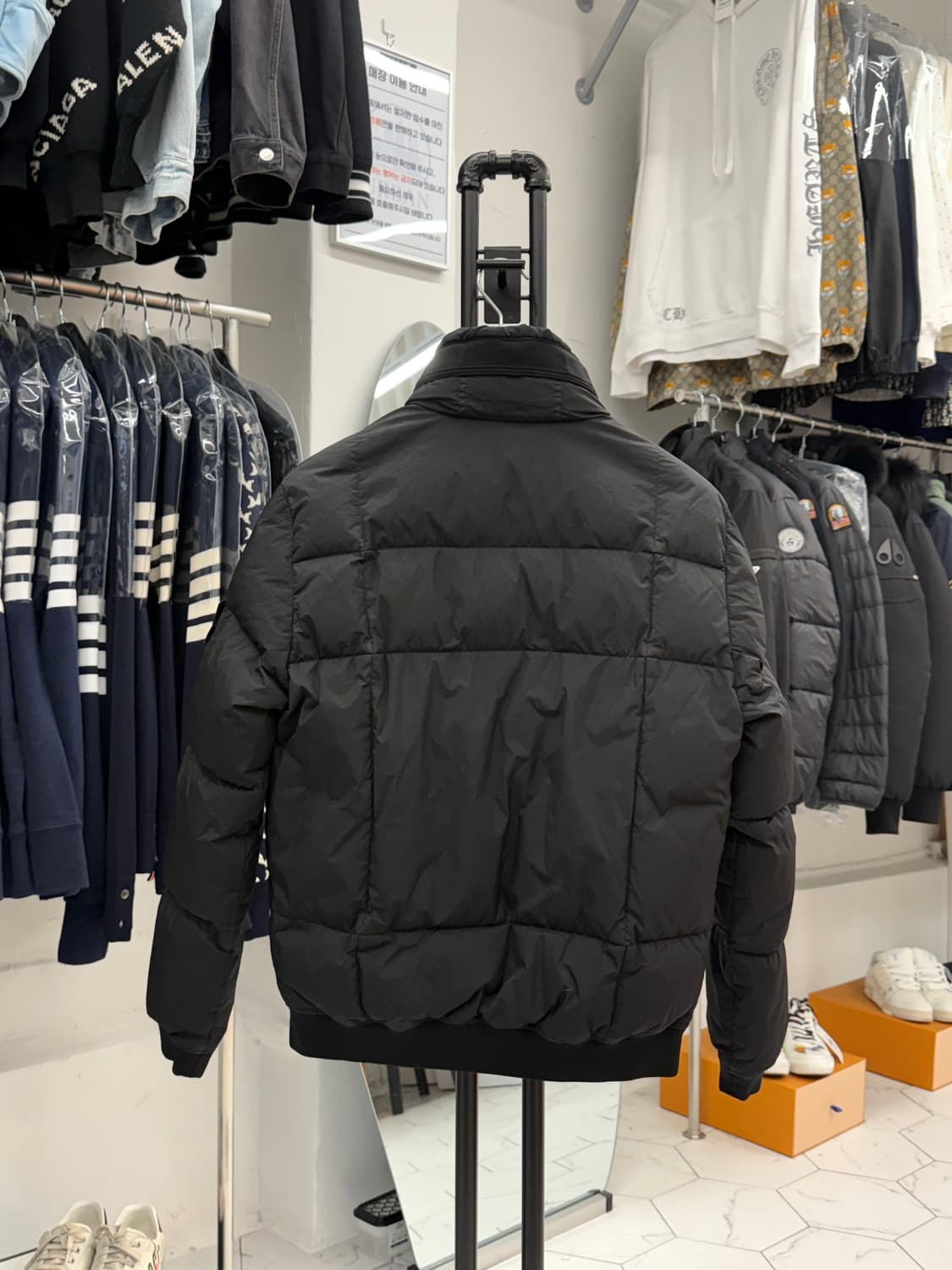 [M] 스톤아일랜드 크링클랩스 패딩 상품이미지2