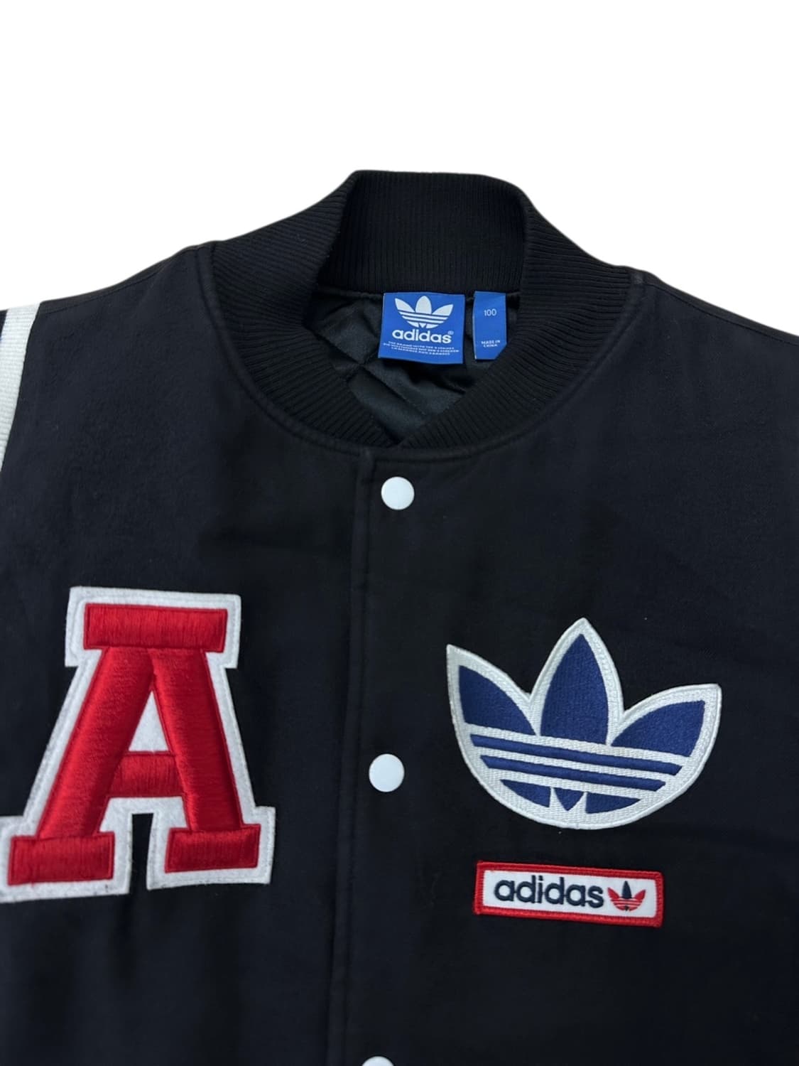 아디다스 스타디움 바시티 누빔자켓 블랙 (L)  상품이미지3