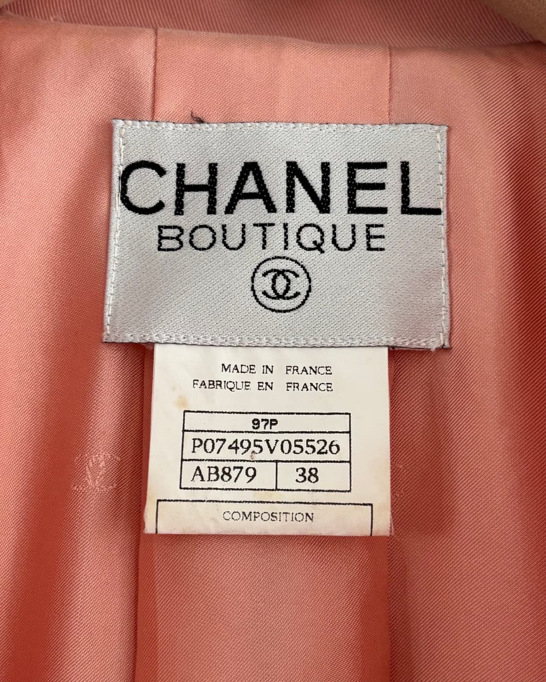 Chanel 샤넬 푸시아 핑크 더블버튼 블레이저 상품이미지7