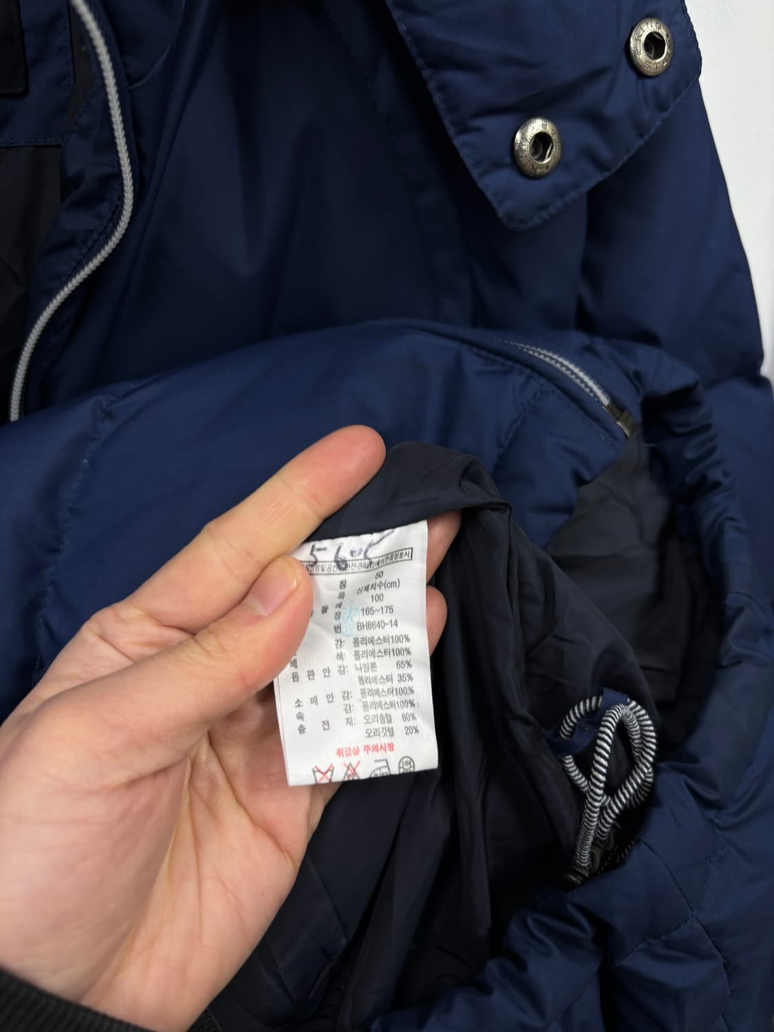 라코스테 후드탈착 다운패딩 상품이미지5