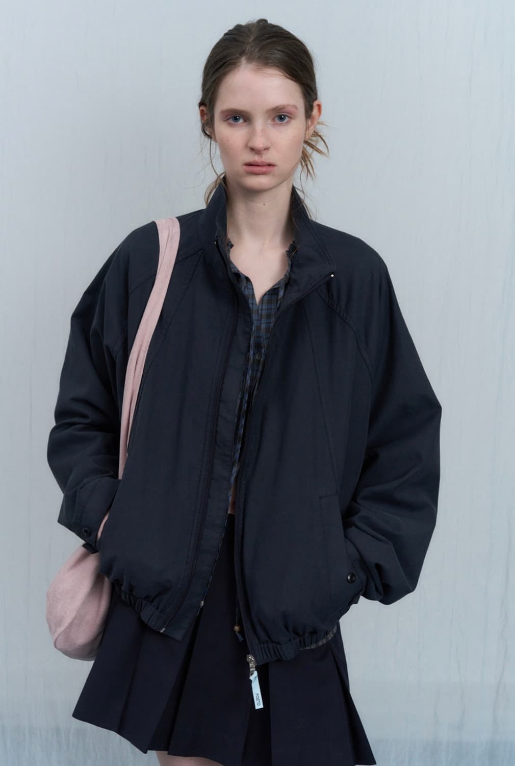 새상품) 포에토 코튼 자켓 ROGER COTTON JACKET 네이비 상품이미지1