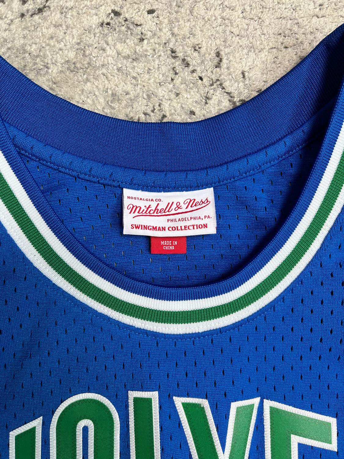 미첼엔네스 미네소타 케빈가넷 져지 상품이미지4