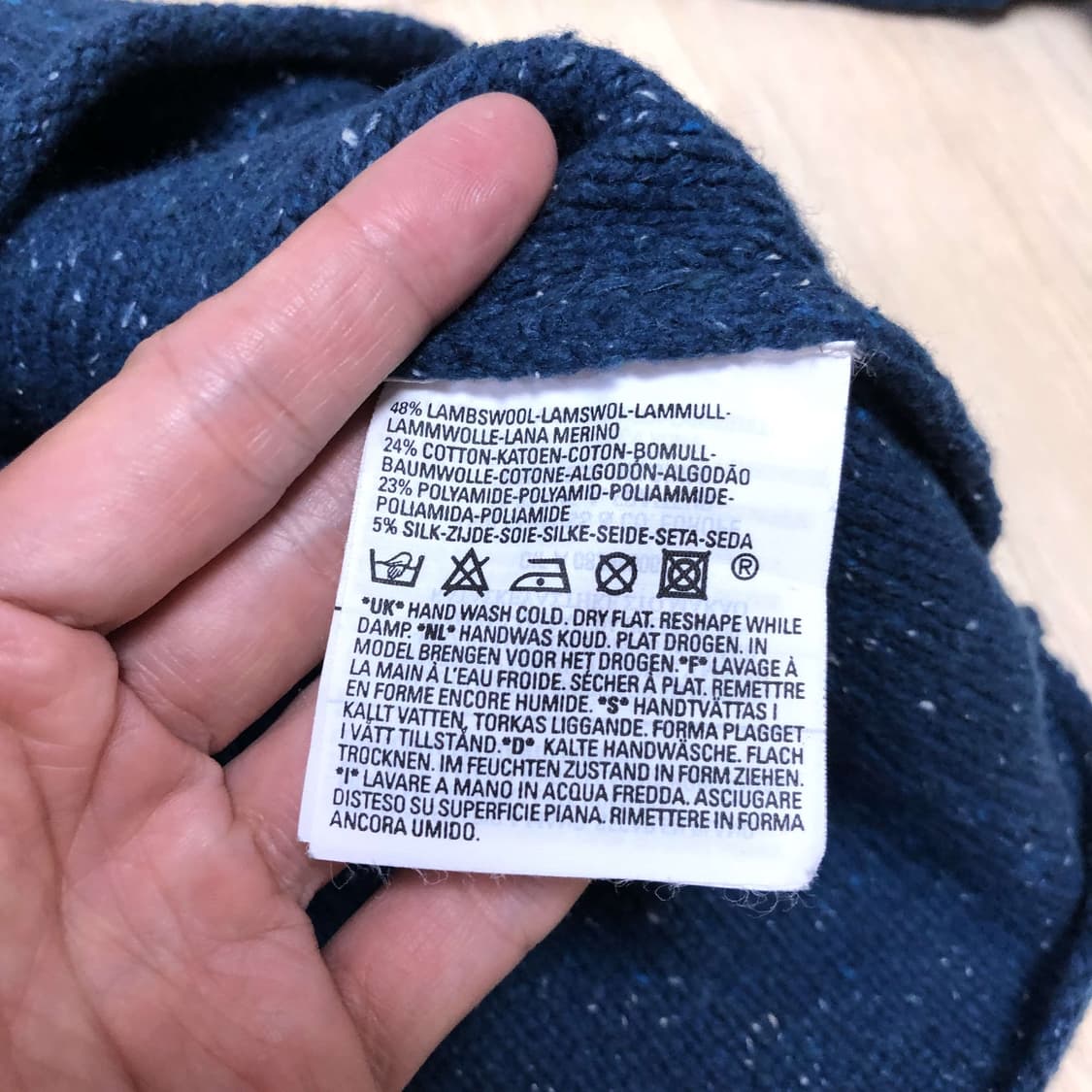 (S) 리바이스 Levi's 엔지니어드진 울 코튼 니트 상품이미지3