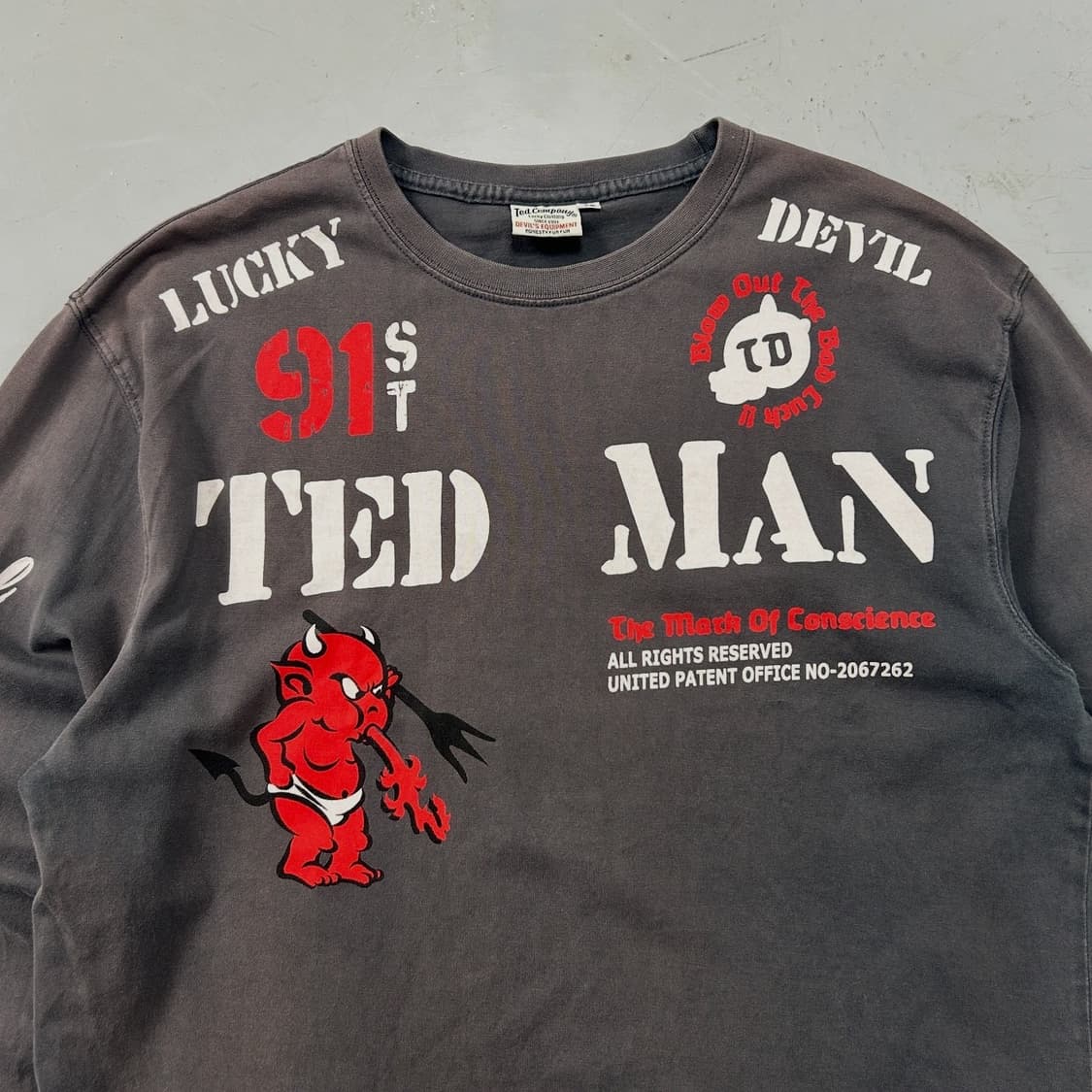 테드컴퍼니 프린팅 썬페이딩 롱슬리브  상품이미지2