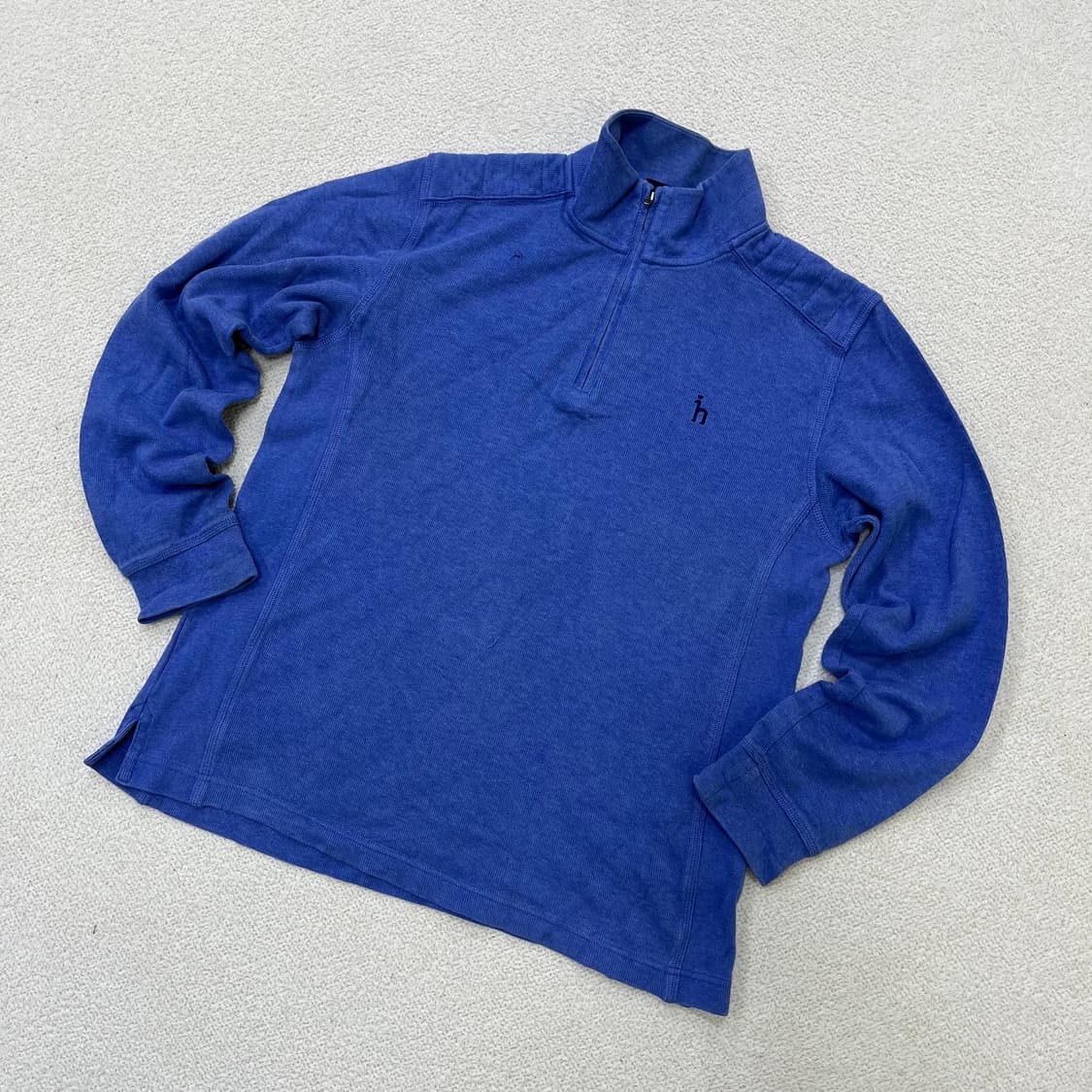 100 헤지스 반집업 긴팔 티셔츠 0325M 상품이미지1