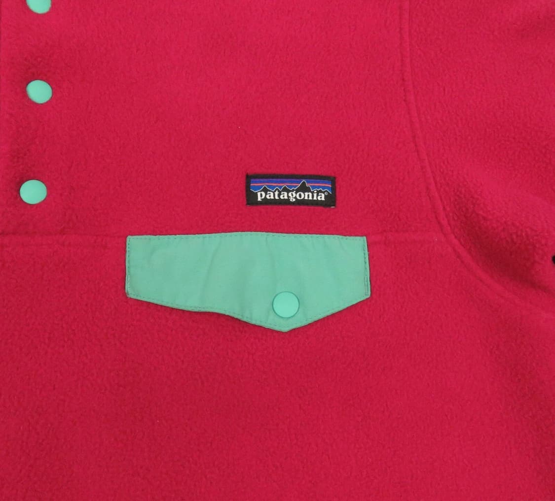 10s 파타고니아 우먼스 신칠라 스냅-T 핫핑크/민트 상품이미지2