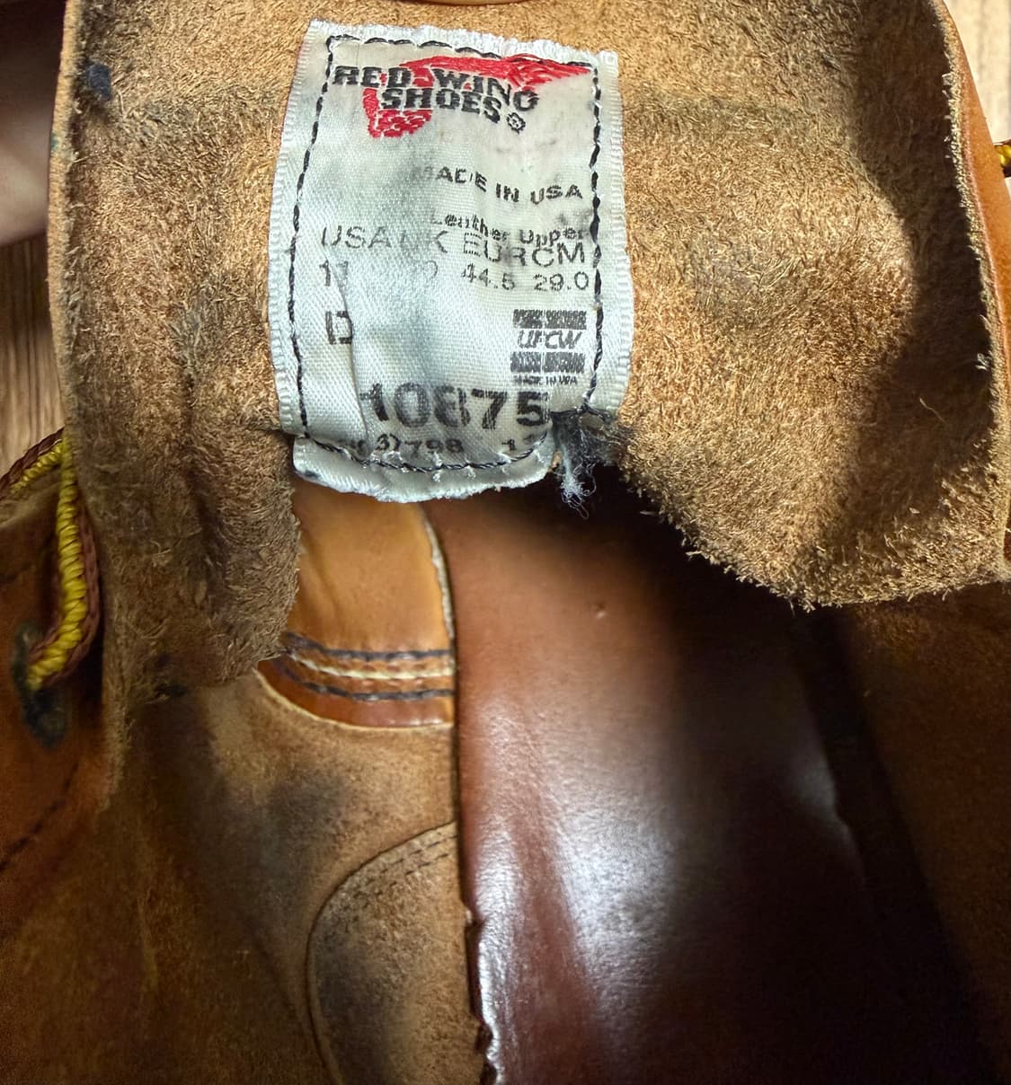 [290]레드윙10875 목토 로고각인버전 상품이미지7