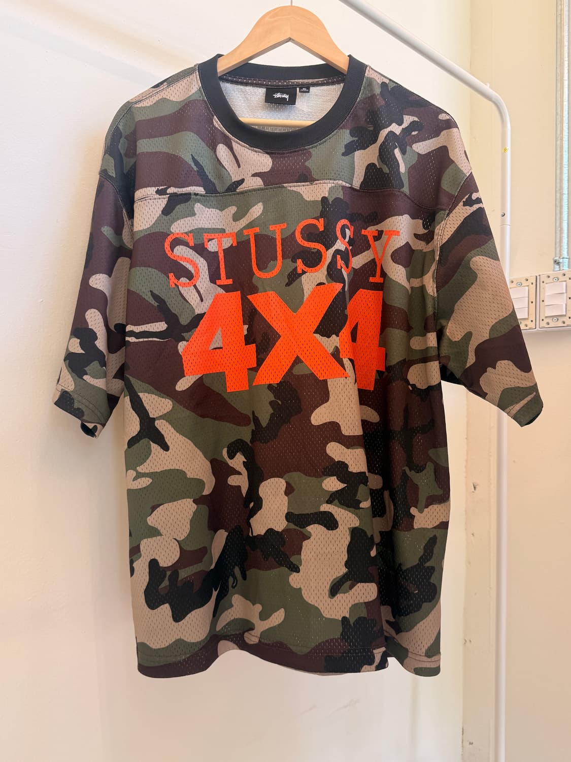 스투시(Stussy) 4x4 카모 메쉬 풋볼 저지  상품이미지1