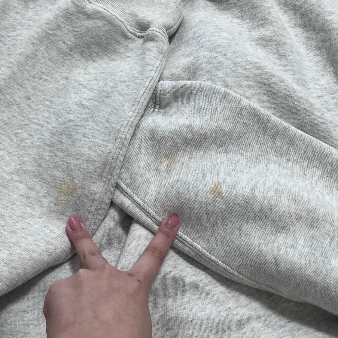 [정품] 폴로 그레이 / 네이비포니 기모 후집 [ XL ] 상품이미지10