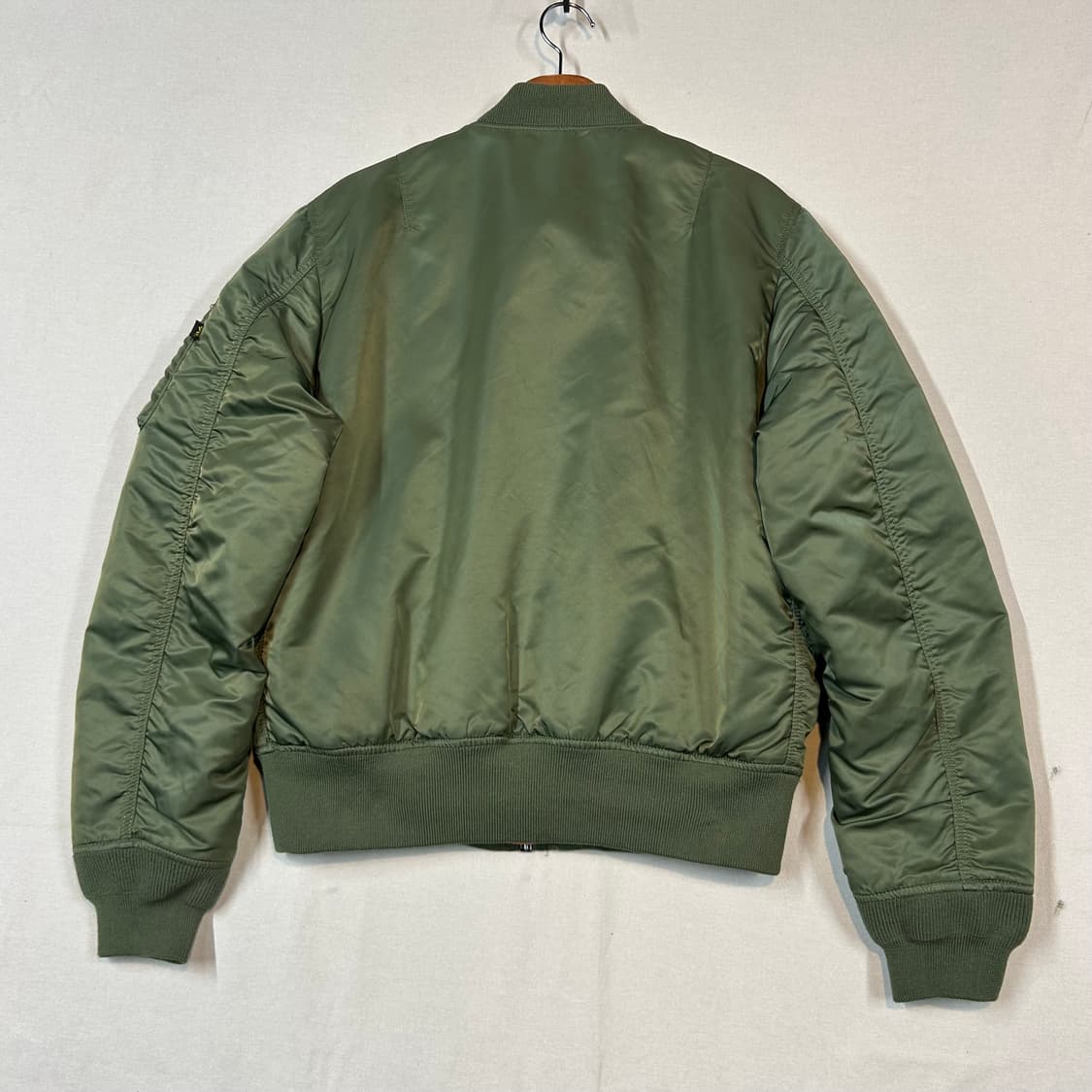 L) 알파인더스트리 MA-1 마원 항공점퍼 올리브 그린 상품이미지7