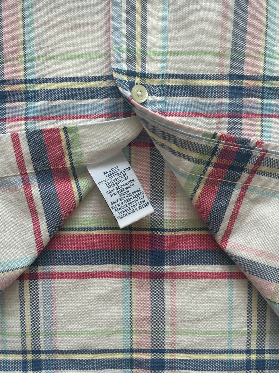 Polo 폴로랄프로렌 체크 반팔 셔츠 상품이미지5