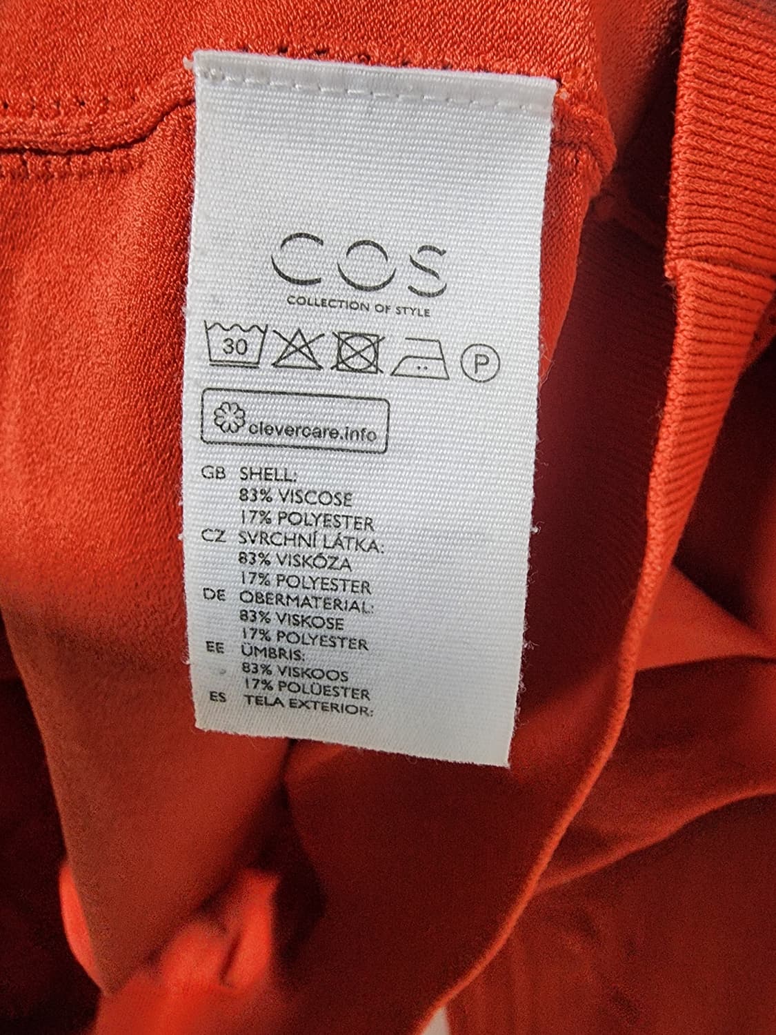 COS 레이온 니트 셔츠 상품이미지9