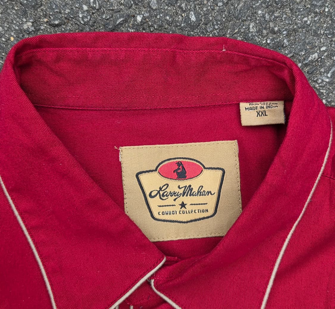 빈티지 웨스턴 셔츠 상품이미지4