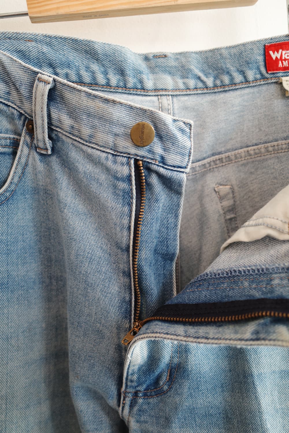 Wrangler 랭글러 연청 데님팬츠 (34인치) 상품이미지5