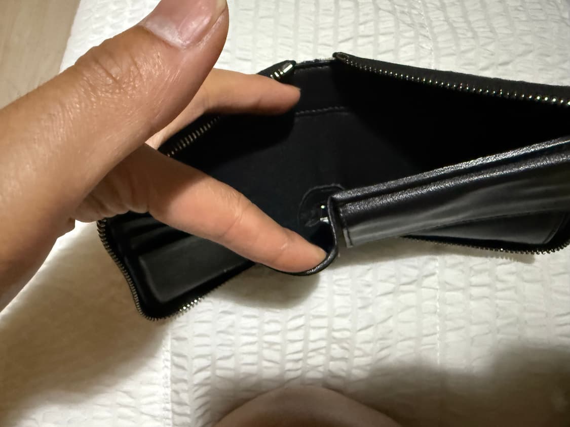 (정품)디올 오블리크 자카드 지퍼 카드 지갑 상품이미지5