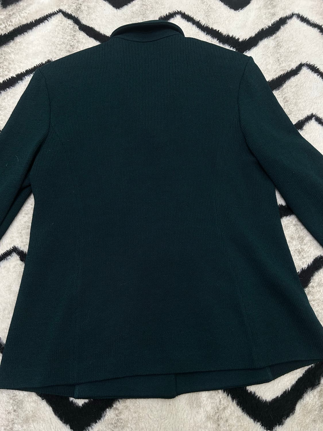 [6]센존 컬렉션 틸블루 골드버튼 자켓/그린/슬림핏 상품이미지3