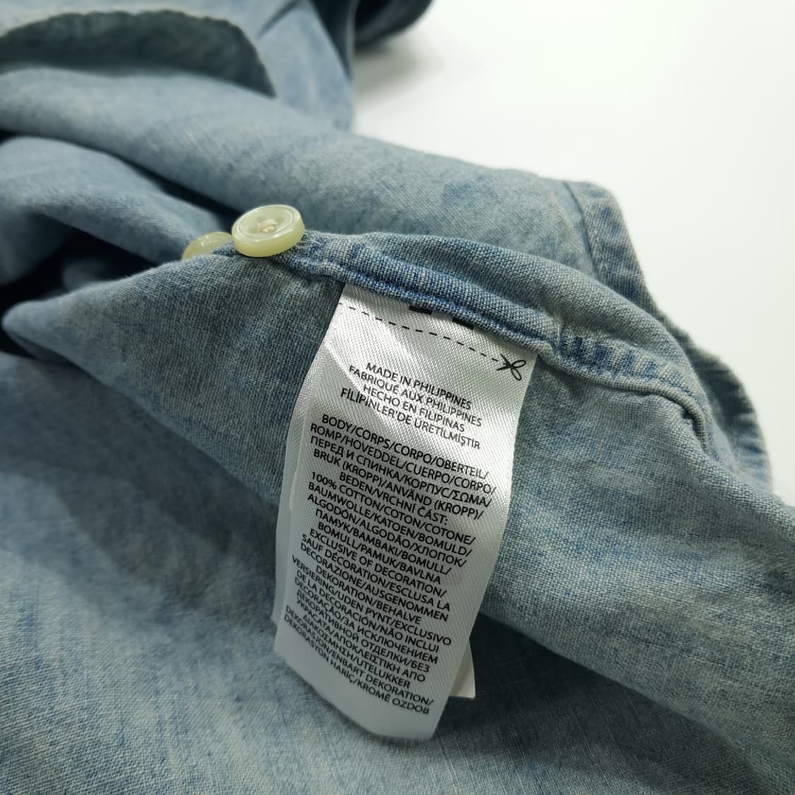 CN740 4XB 폴로 랄프로렌 샴브레이 긴팔 셔츠 남방 상품이미지6