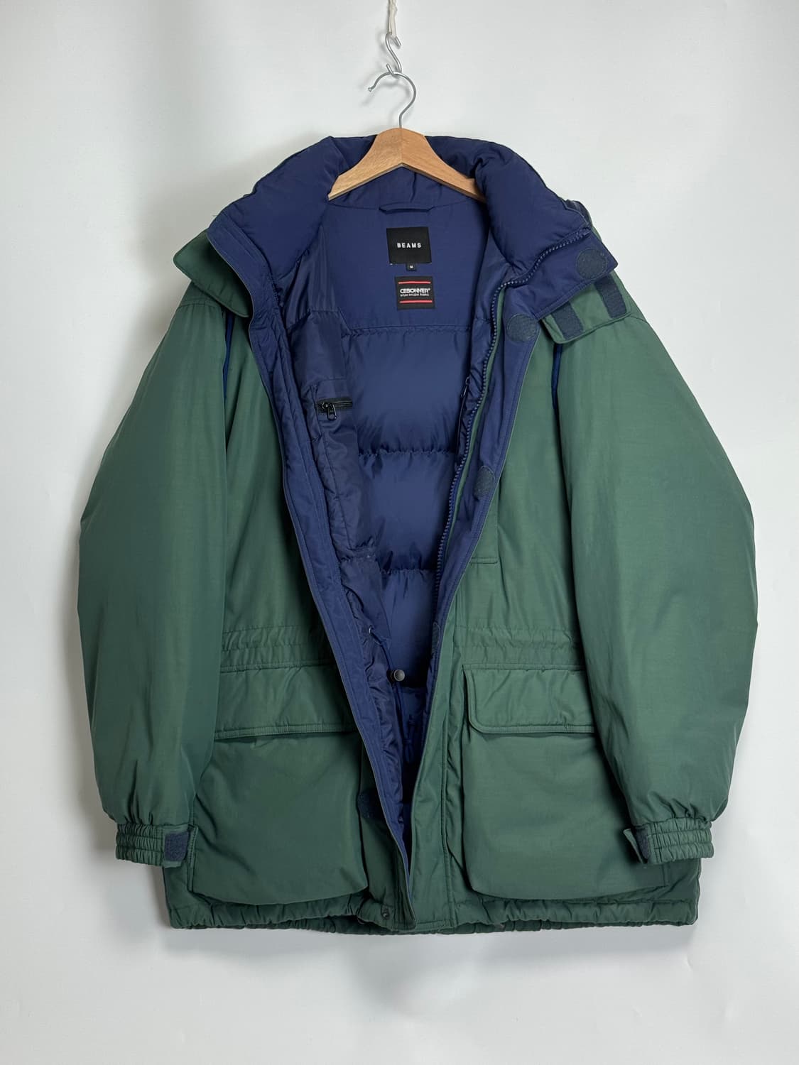 21AW 빔즈 마운틴 헤비 다운 파카 패딩 M 상품이미지4