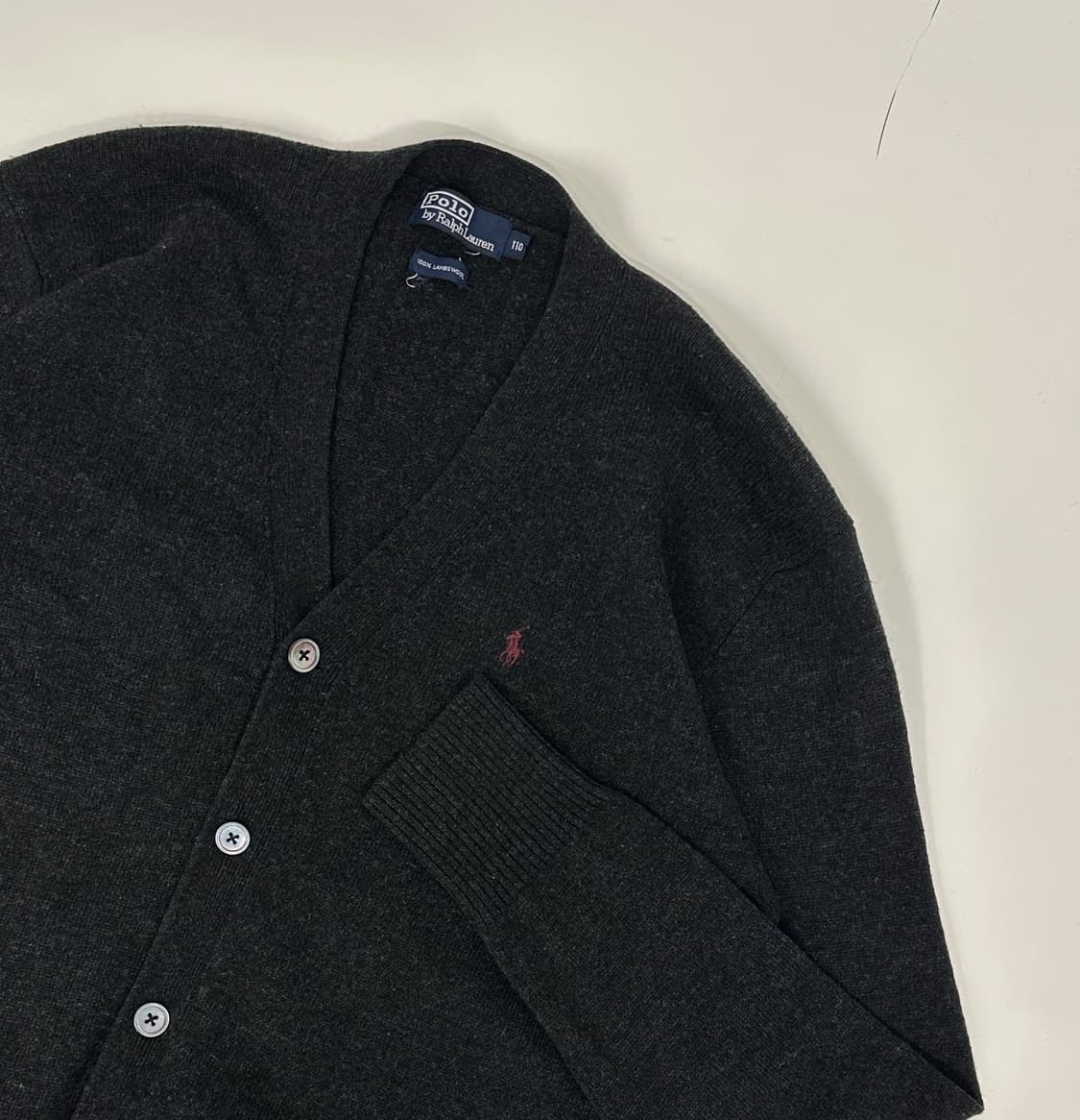 폴로 램스울 가디건  상품이미지1