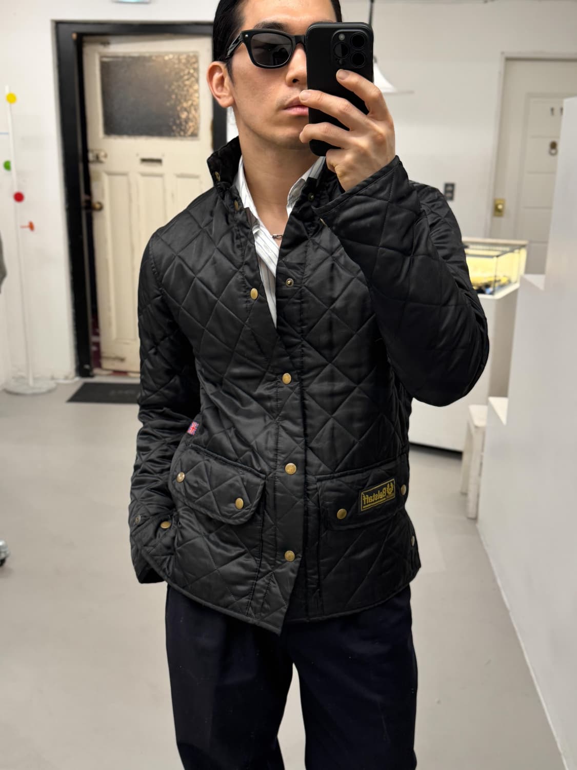 벨스타프 퀼팅 자켓 상품이미지2
