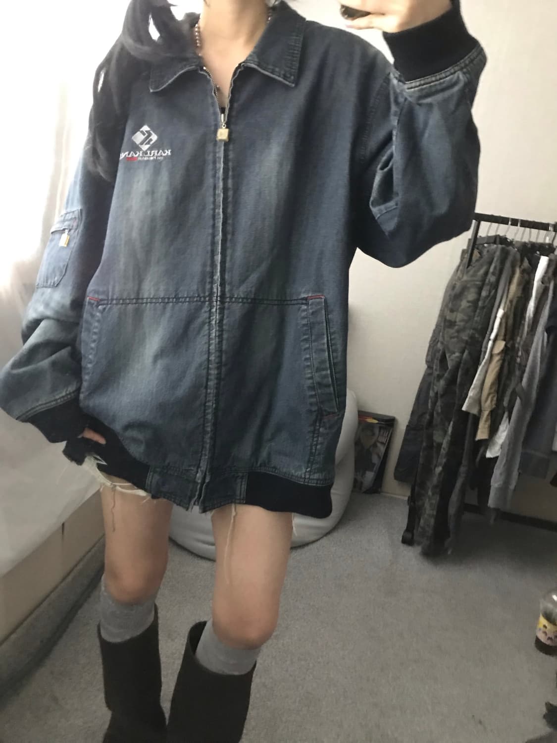칼카니 00s 데님자켓 상품이미지8
