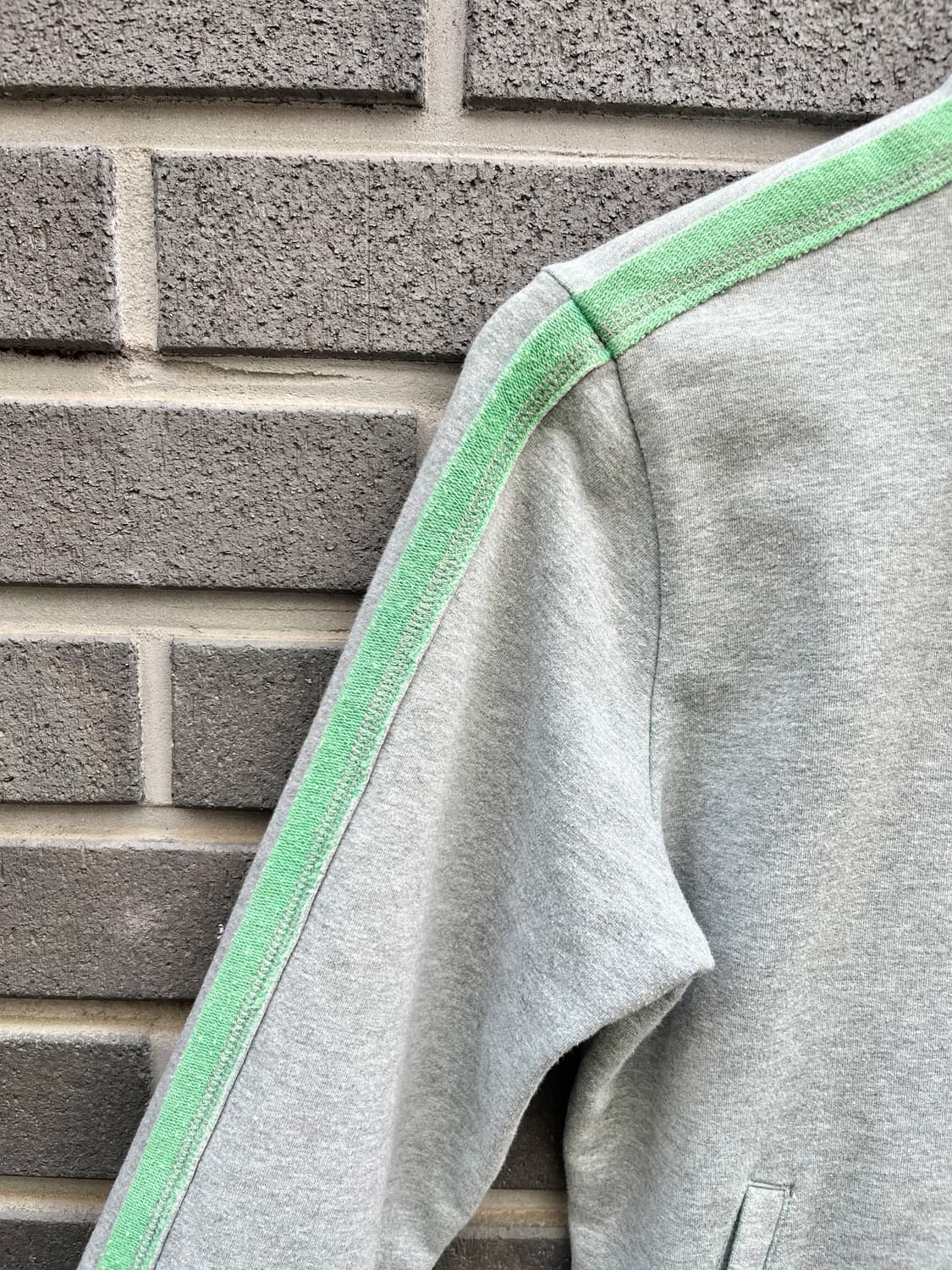00s Puma 퓨마 그린 로고 코튼 트랙 자켓 상품이미지8