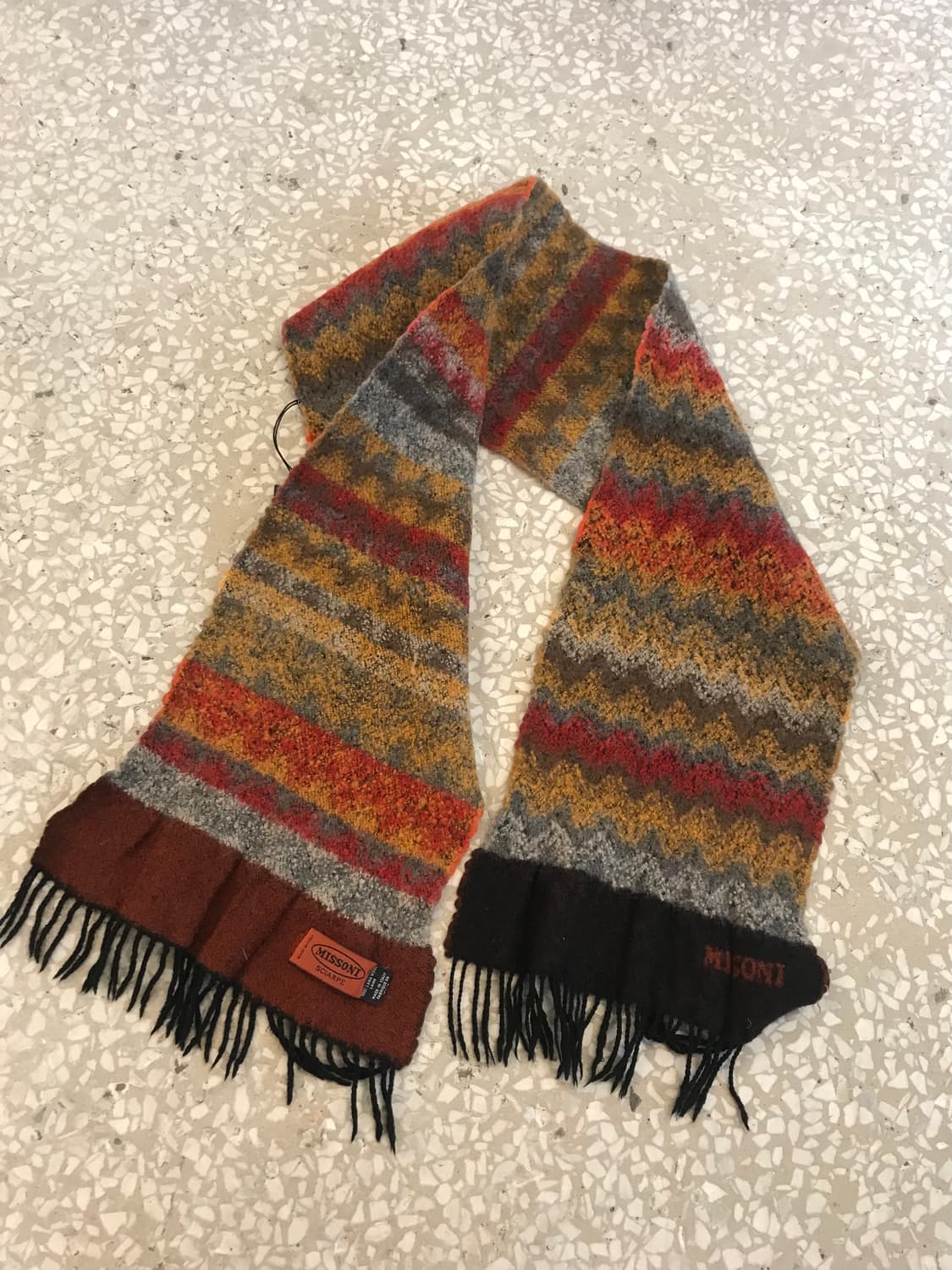 MISSONI Zigzag Mohair Blend Scarf  상품이미지4