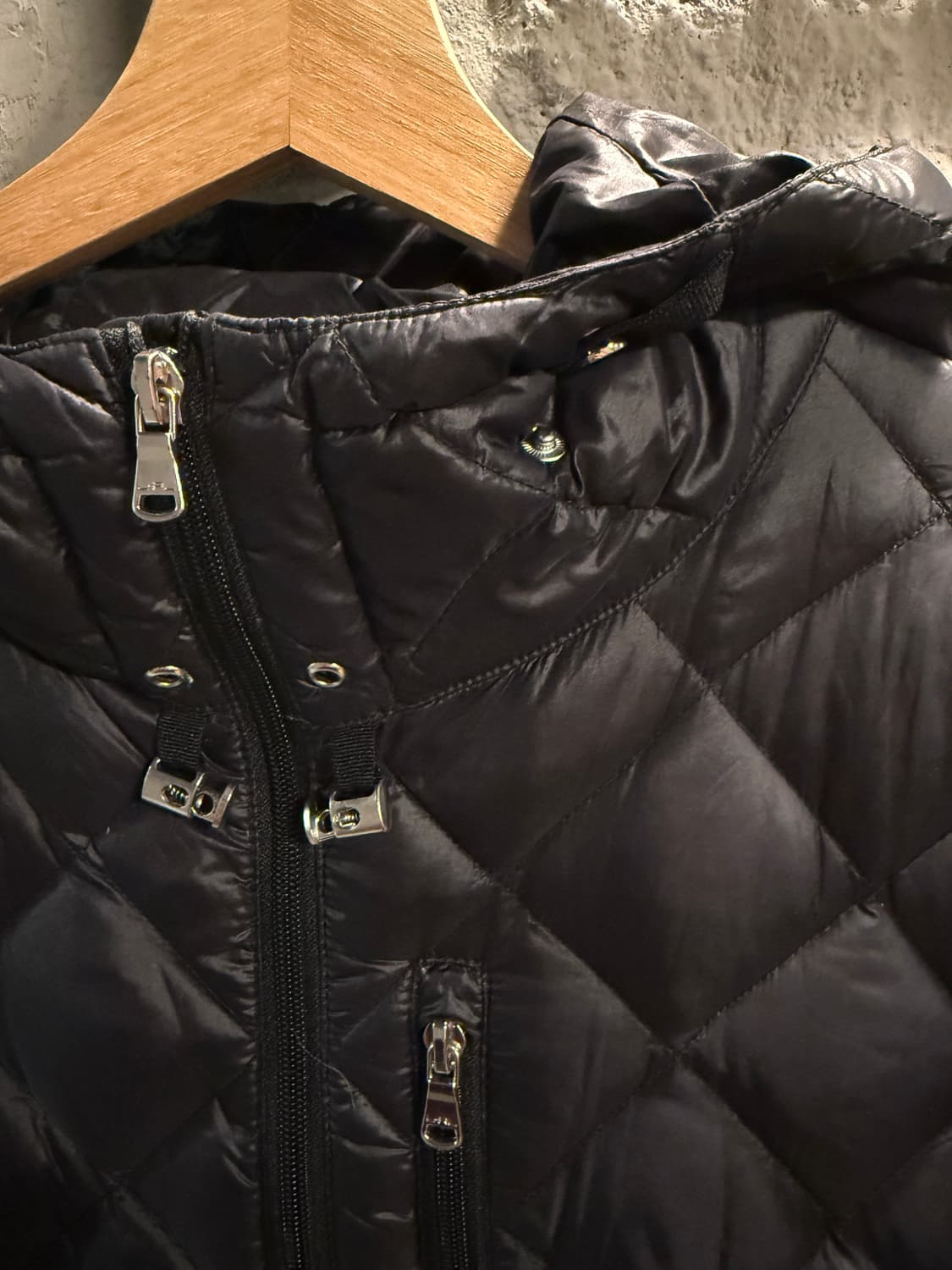 로렌 랄프로렌 다이아 퀼팅 후드 다운 자켓 XS 상품이미지4