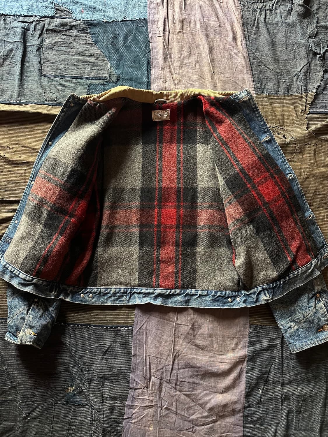 80s Polo Dungarees Denim Jacket 상품이미지9