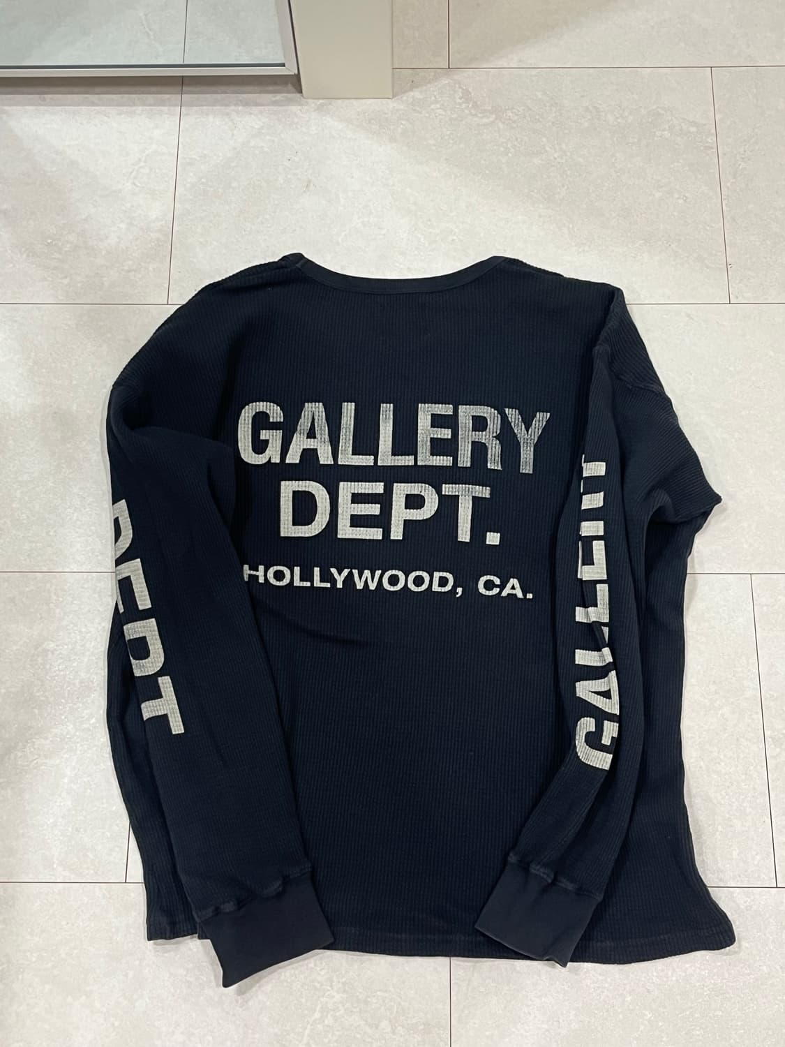 갤러리 디파트먼트 와플 롱슬리브 상품이미지2