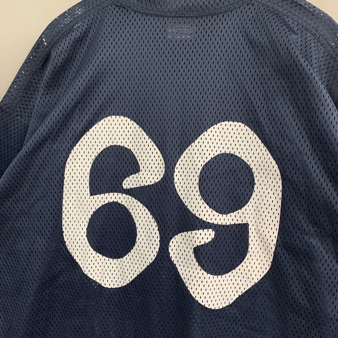 L 나이스고스트클럽 엔젤넘버 69 메쉬 빅 져지 오버핏 반팔티 상품이미지4