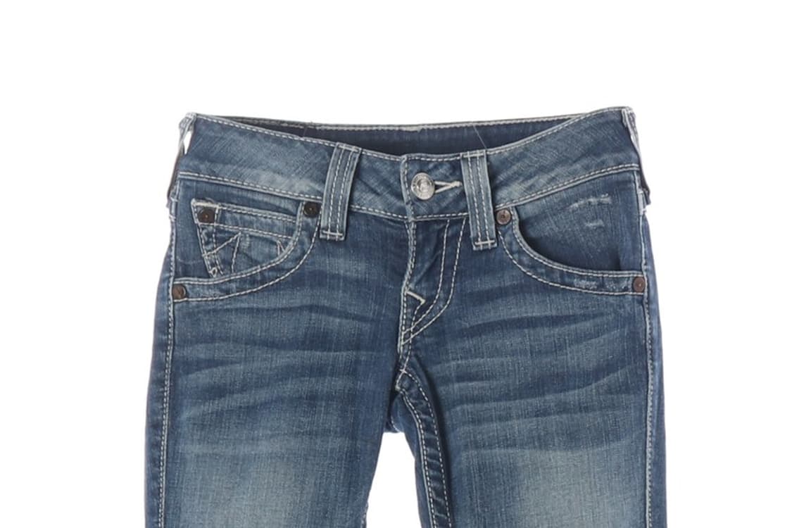 트루릴리전 빈티지 워싱 로우라이즈 부츠컷 데님 24 상품이미지2