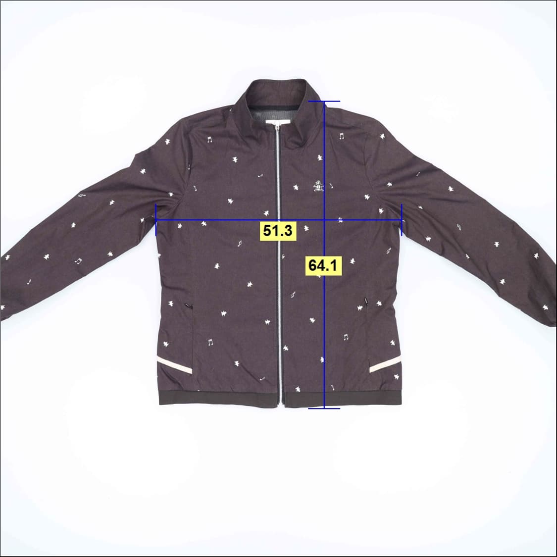 L 먼싱웨어 여성 패턴 바람막이 0320H1 상품이미지5