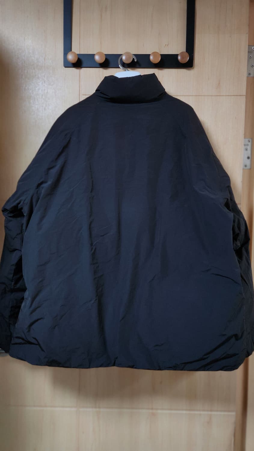 토마스모어 시티숏 푸퍼 다운 패딩 블랙 L사이즈 상품이미지2