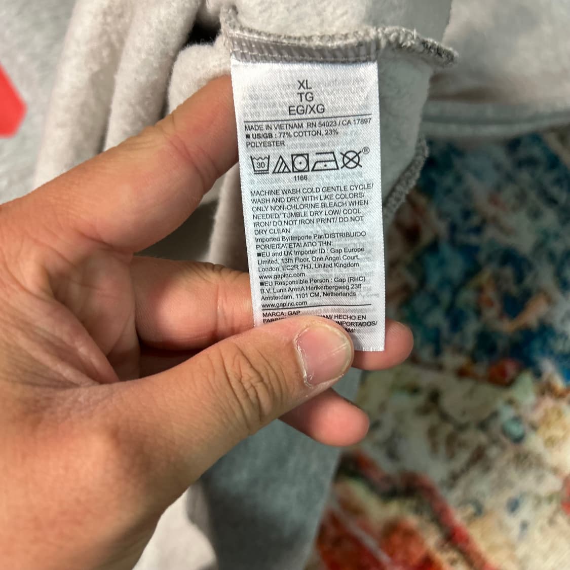 [XL] 갭 GAP 디즈니 미니 마우스 크롭핏 맨투맨 상품이미지5