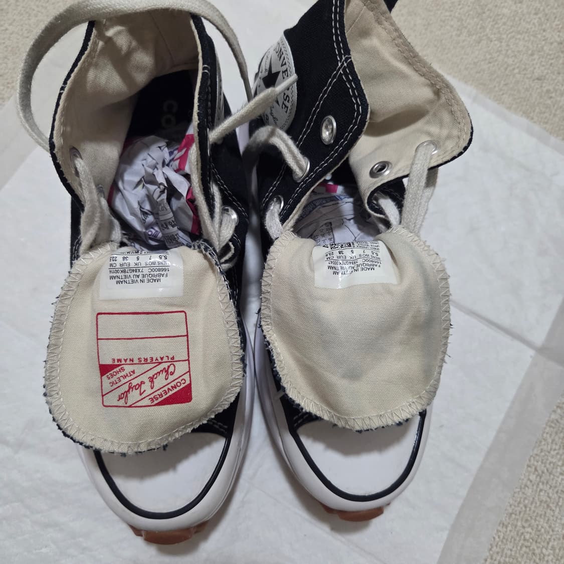 컨버스 런스타 하이크 블랙 240 상품이미지4