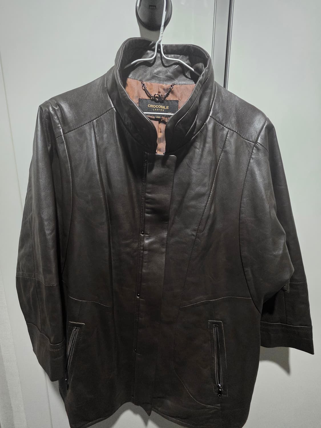크로커다일 여성 양가죽 자켓 100 상품이미지1